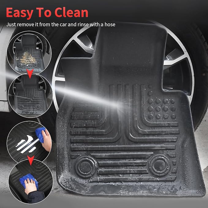 Wayhigh-All Weather Floor Mats Fit - Image 5