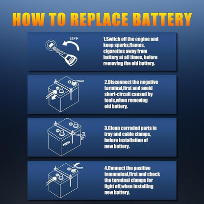 GROUP 27 Car Start-Stop Lithium Battery 12V 80AH Car Battery - Image 5