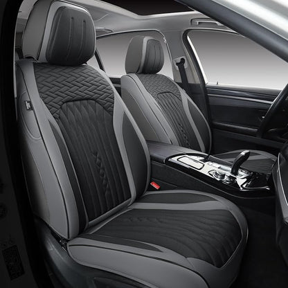 Car Seat Covers Full Set, Leather Seat Covers - Image 7