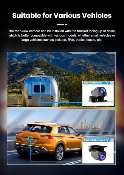 JOMISE Dash Cam Front and Rear 4K+1080P, Starvis Sensor, Built-in GPS, Night - Image 6
