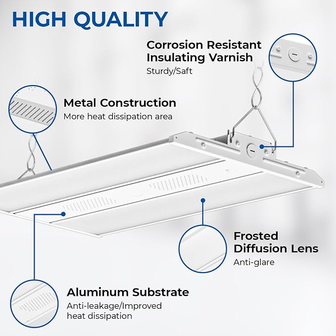 CINOTON 2FT 150W LED Shop Light - Image 5