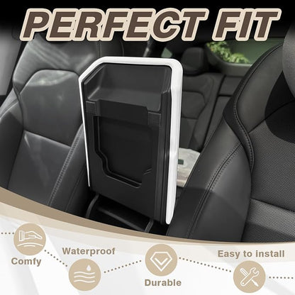 Muslogy Compatible with 2026+ Model Y Juniper Refresh Accessories Armrest Cover - Image 3