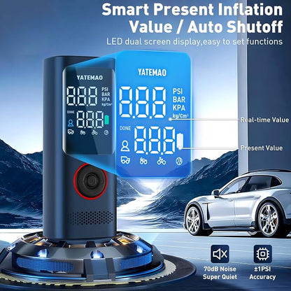 Tire Inflator Portable Air Compressor - Image 5