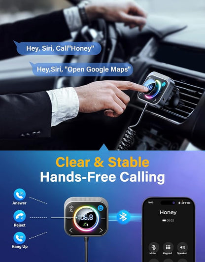 JOYROOM 66W Bluetooth 5.4 Car Adapter Aux - Image 3