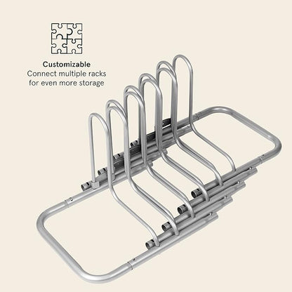 Retrospec Stash Rack 2, 4 & 5 Bike Floor Stand Bicycle Storage Organizer - Image 3