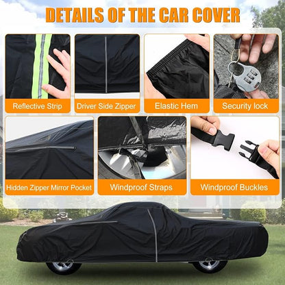 Waterproof Car Cover Compatible - Image 2