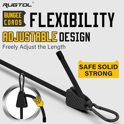 Upgraded Adjustable Bungee Cords - Image 3