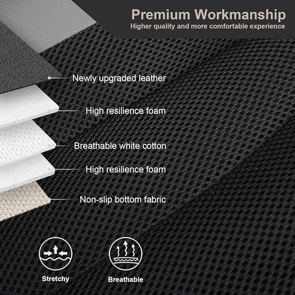 GIANT PANDA Front Seat Cover for Nissan, 3D Air Mesh Car Seat Covers Custom Fit - Image 4