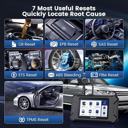 MUCAR CS6 OBD2 Scanner Diagnostic Tool, Engine Transmission BCM Car Scanner - Image 3