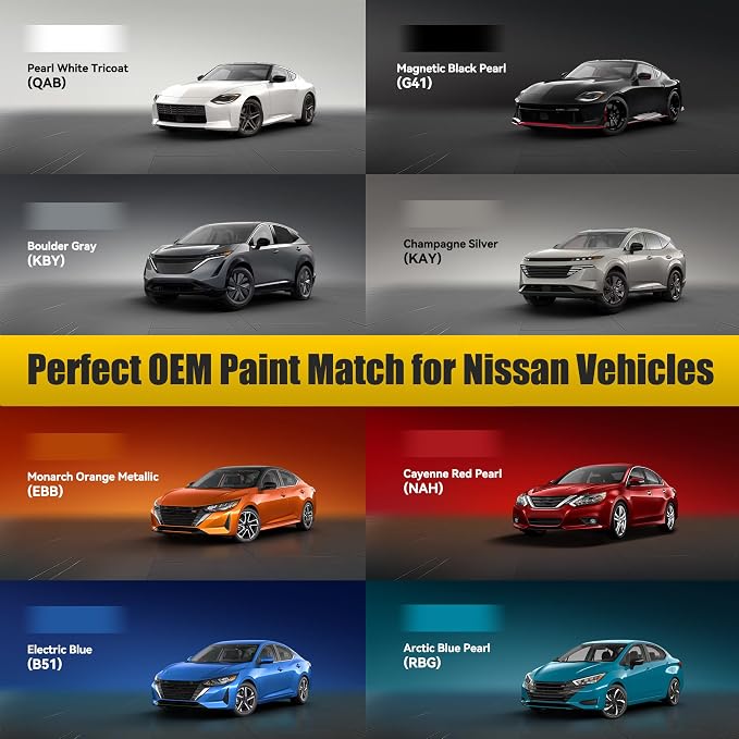 Platinum Graphite Metallic Touch Up Paint Compatible - Image 2