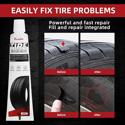 Tire Repair Glue 50ml, Rubber Cement Tire Repair, Tire Plug Glue, Tire Patch - Image 4
