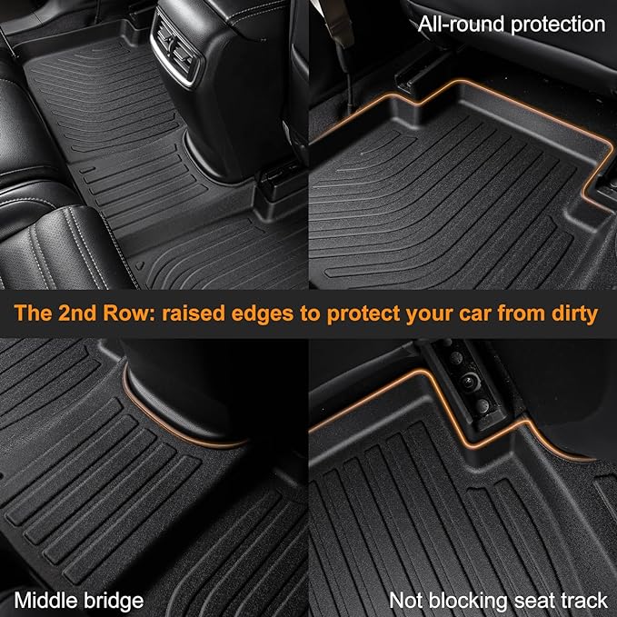 Binmotor-All Weather Floor Mats & Cargo Liner Set - Image 5