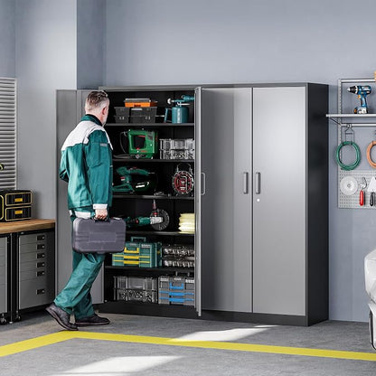 Letaya Metal Storage Cabinet - Image 2