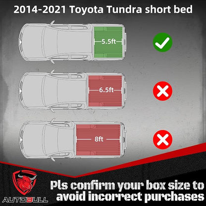 Hard Top Tri Fold tonneau Cover Compatible - Image 7