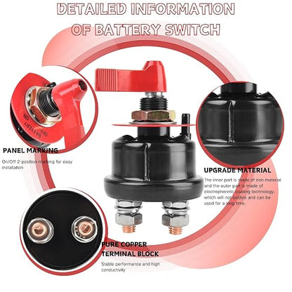 12V Battery Disconnect Switch - Image 3