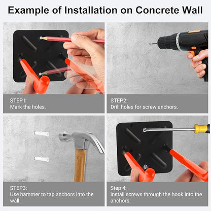 Steel Garage Storage Hooks Wall Tool Organizer, 14 Inch Garage Hook Heavy Duty - Image 5