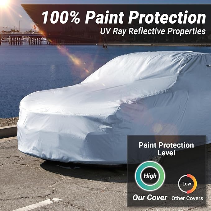 iCarCover Custom Car Cover for Oldsmobile Cutlass 2-Door, Waterproof - Image 3