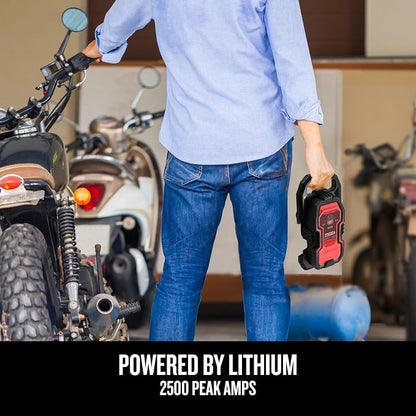 CRAFTSMAN Lithium Jump Starter and Portable Power Pack, CMXCESM262, 2.4 Amp USB - Image 9