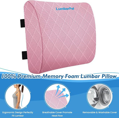 Lumbar Support Pillow for Office Chair Back Support Lumbar Pillow for Car - Image 3