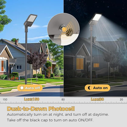 180W LED Parking lot Light Commercial Oudoor Lighting Shoebox Light - Image 3
