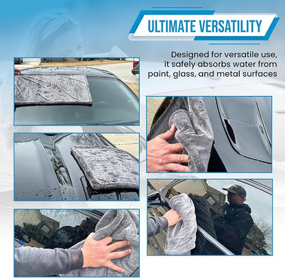 Car Drying Towel Extra Large 36"x24" Super Absorbent - Image 5