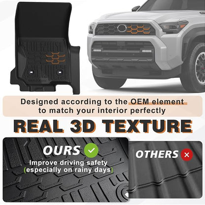 TripleAliners Floor Mats All Weather Liners Fit - Image 4