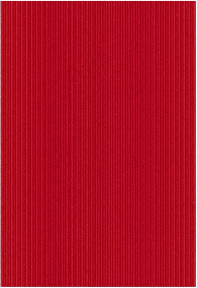 Ottomanson 5' x 6'6" Mud Mat Area Rug Scraper Carpet - Image 8