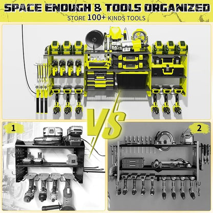 45" Large Power Tool Organizer Wall Mount - Image 2