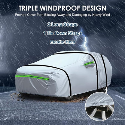 AUQDD 6-Layers Premium Truck Car Cover Waterproof All Weather Weatherproof UV - Image 6