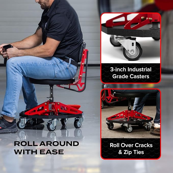 Vyper Robust Steel Sport Shop Chair - Image 5