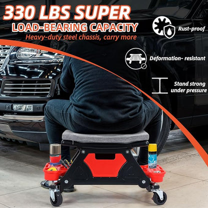 YITAHOME Mechanic Stool 330 LBS - Image 4