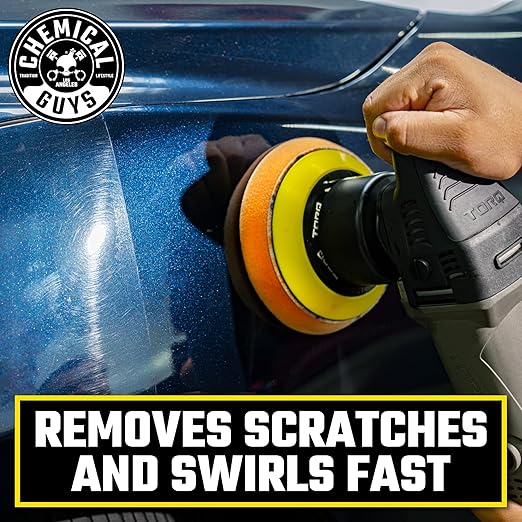 Chemical Guys BUF_503X TORQX Random Orbital Polisher, Polishes & Compounds Kit - Image 4