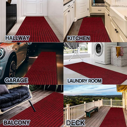 Custom Size Backed Non-Slip Area Rugs Runner, Easy Clean, Waterproof Runner Rugs - Image 6
