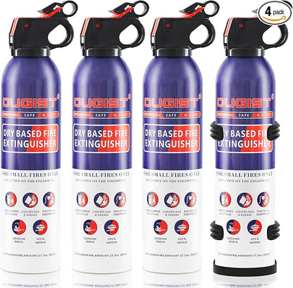Fire Extinguisher for Home & Vehicle - 600g Fire Extinguisher | Grease & by Ougist