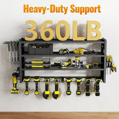 Tomorotec Wall-Mounted Power Tool Storage Rack - Image 5
