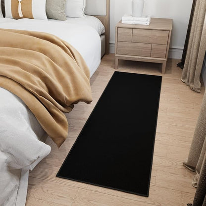 Ottomanson Hallway Runner Rug 2'2" x 6' Non Slip Solid Area Rugs Easy to Clean - Image 11
