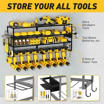 Large Power Tool Organizer Wall Mount - Image 4
