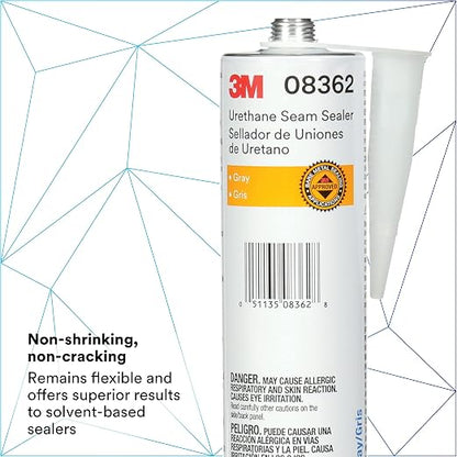 3M Urethane Seam Sealer, High Solids, Permanently Flexible, 310 mL/10.5 fl oz - Image 4