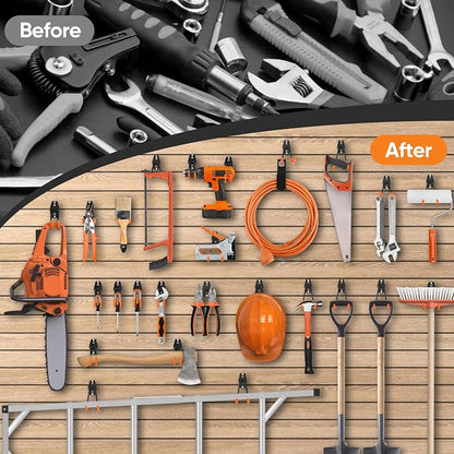 Nacial 18 Pack Garage Hooks Heavy Duty, Utility Steel Garage Storage Hook - Image 8