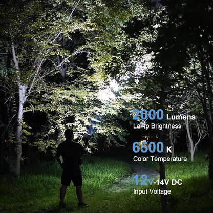 GOODSMANN TACTICPRO Powerful up to 2000 Lumen HID Spotlight/Floodlight - Image 3