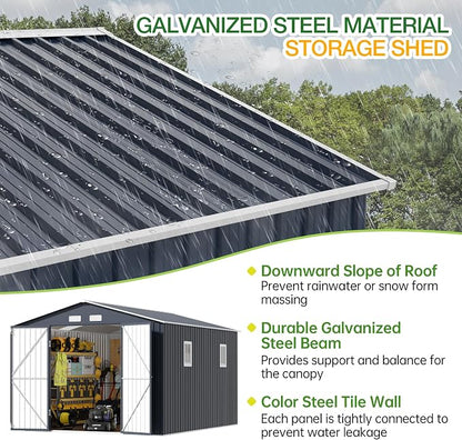 Outdoor Storage Shed 10X12FT - Image 4