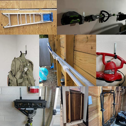 Heavy Duty Steel Hooks, Garage Storage Utility Hooks, Heavy Duty Tool Organizer - Image 7
