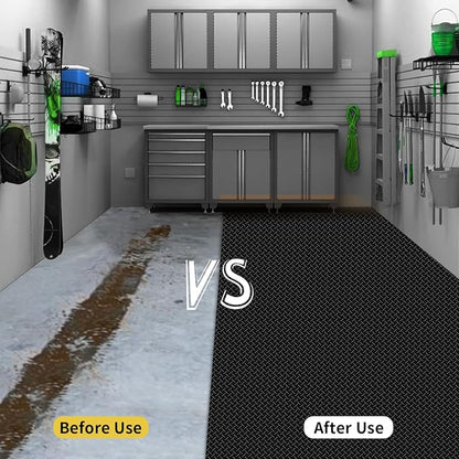 Premium Garage Floor Mat, Commercial Grade Heavy Duty Parking Mat - Image 4