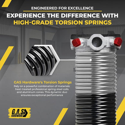 Garage Door Torsion Spring 295x2x41 Torsion Spring - Image 6