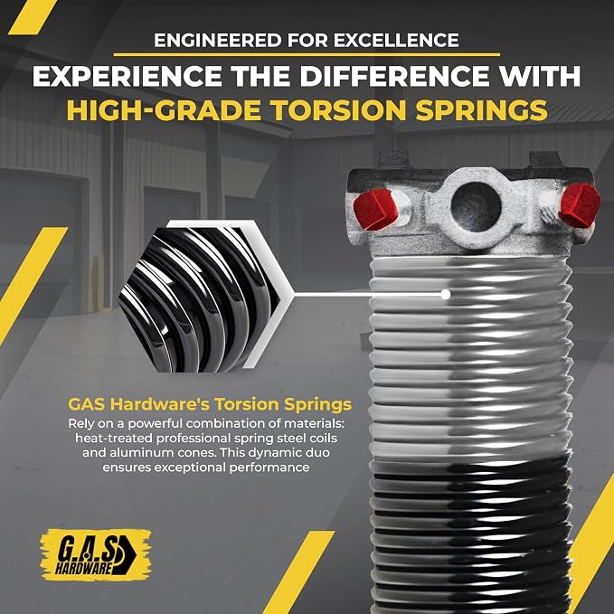 Garage Door Torsion Spring 295x2x48 Torsion Springs - Image 6