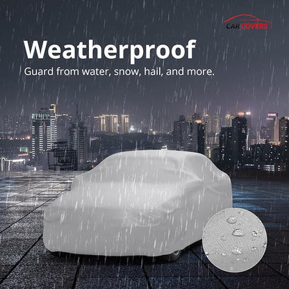 Car Covers Weatherproof Max Car Cover & Warranty Compatible - Image 4