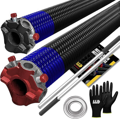 Garage Door Torsion Spring 262x1.75x36 Includes 1” Steel Bearing, Non-Slip by GASHardware