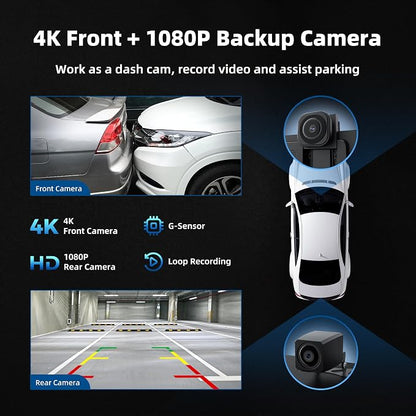 Portable Carplay Screen for Car, 10.26" Wireless Apple Carplay & Android Auto - Image 4