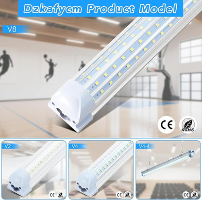 T8 LED Shop Lights 4FT Garage Light, 6 Pack 60W 9600LM 6000K Daylight Work - Image 7
