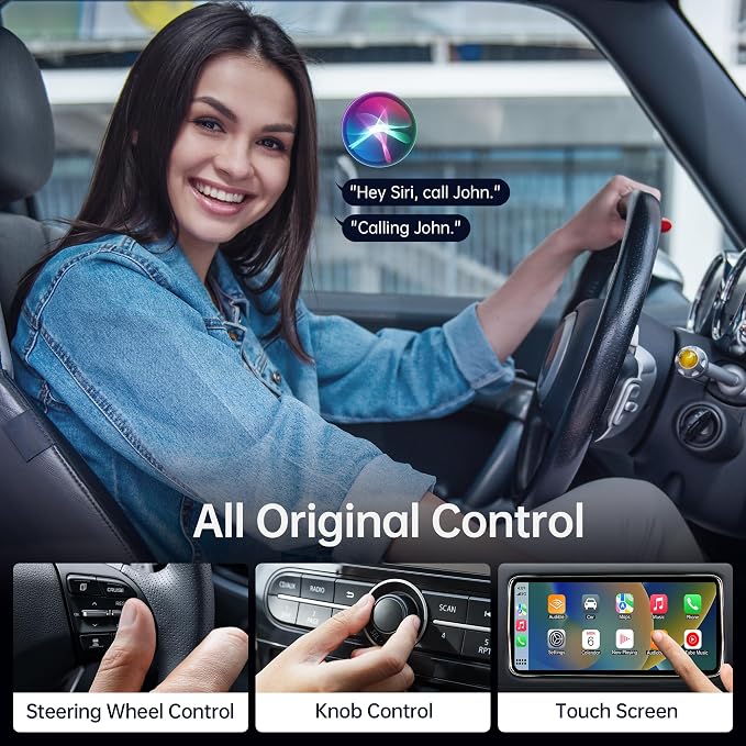 Wireless CarPlay Adapter for iPhone, Converts Wired to Wireless CarPlay Dongle - Image 4